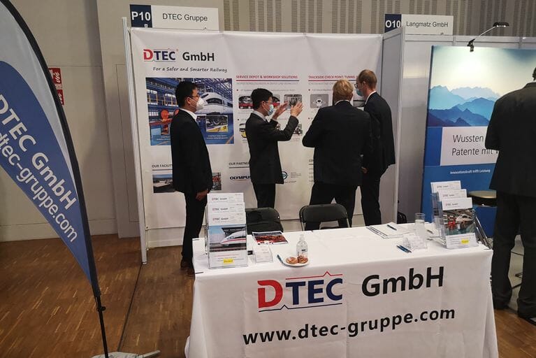 DTEC successfully exhibited at Railway Forum 2021